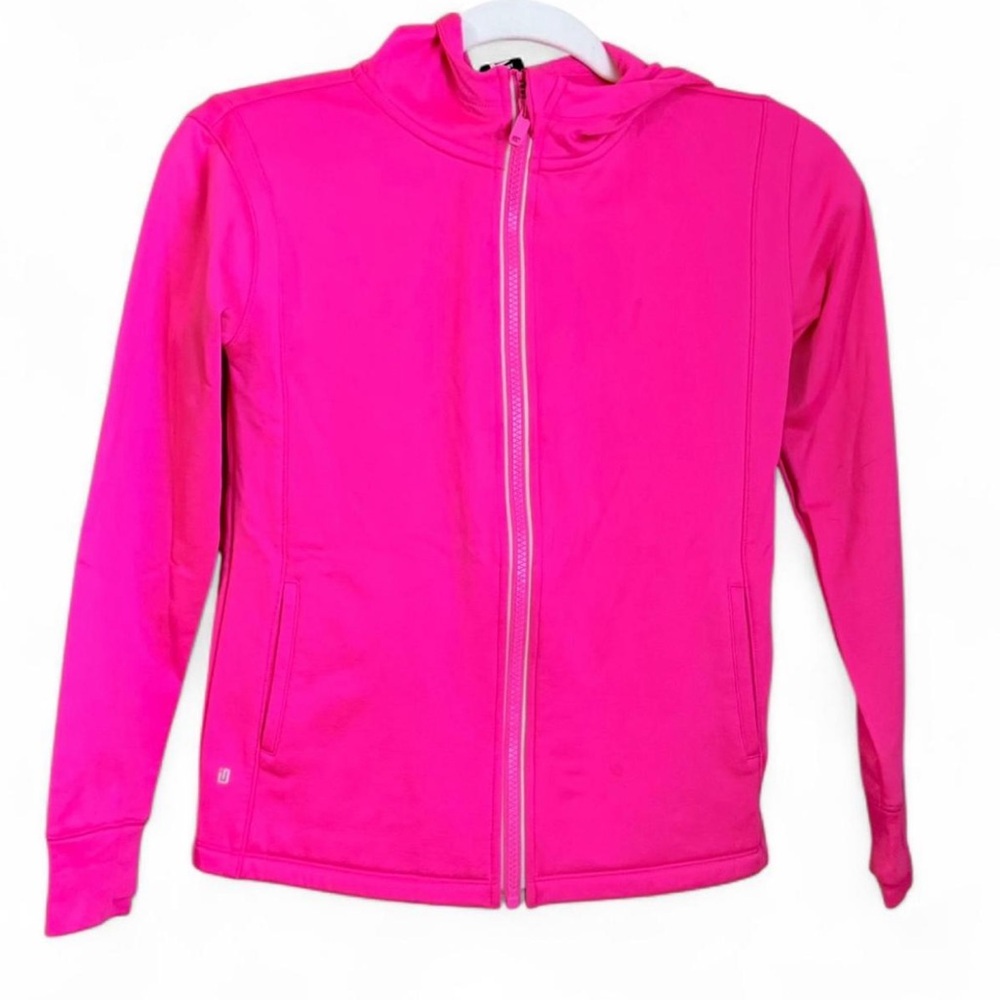 Ideology Kids Girls Medium Hot pink zip up hoodie Size M Spring Fall Winter